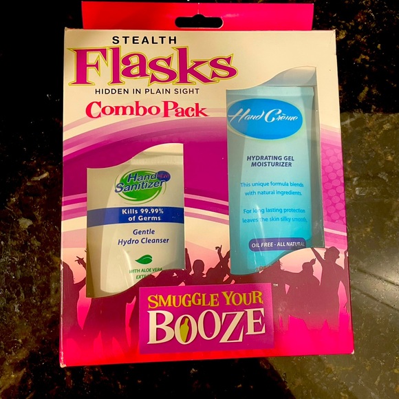 Booze Flasks - disguised! NEVER USED - Picture 1 of 1